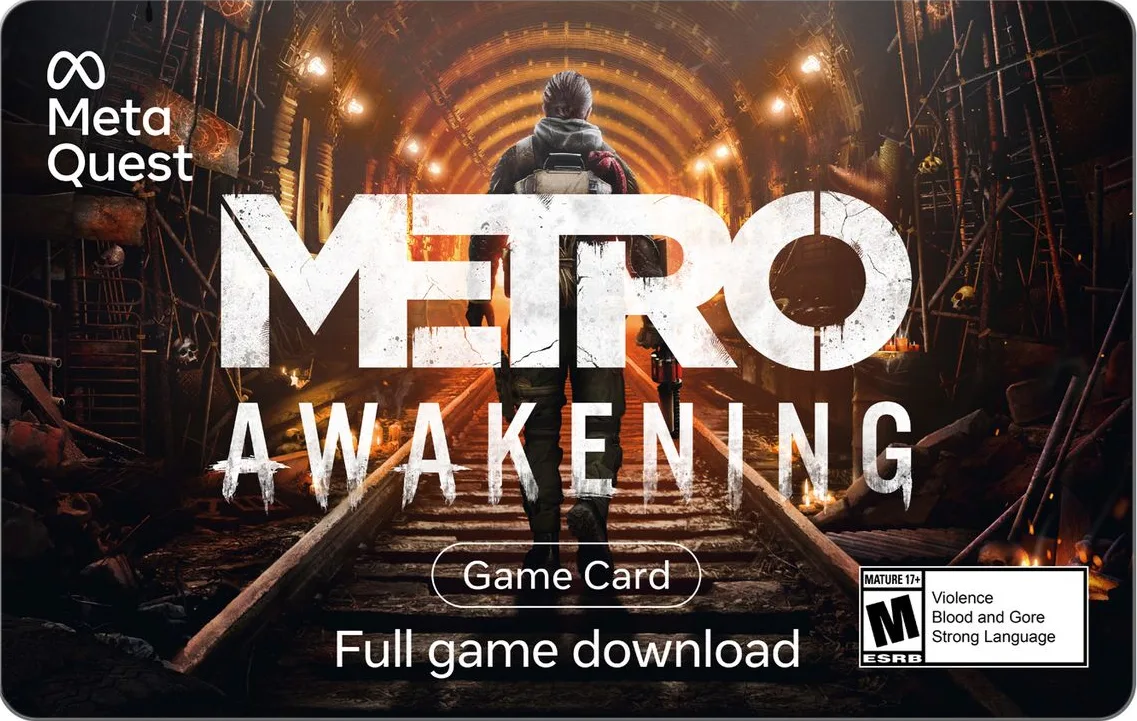 Meta Quest Meta Quest MQ-D-V-27 Metro Awakening downloadable game — product photo
