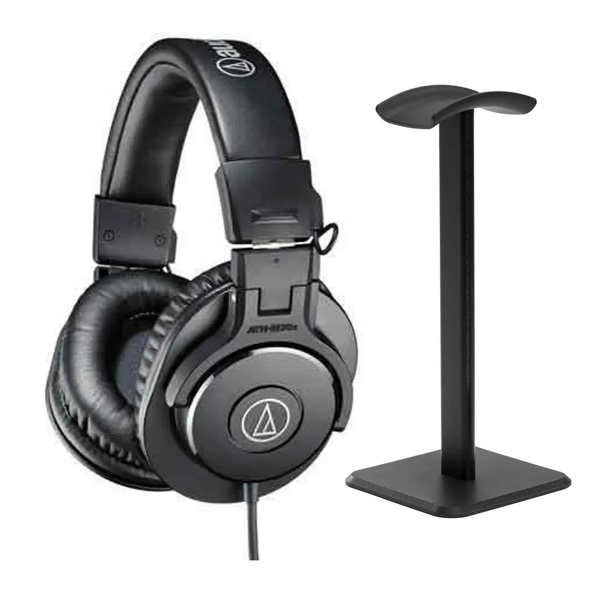 Audio-Technica Audio-Technica ATH-M30x Closed-Back Headphones Black with Desktop Stand — product photo