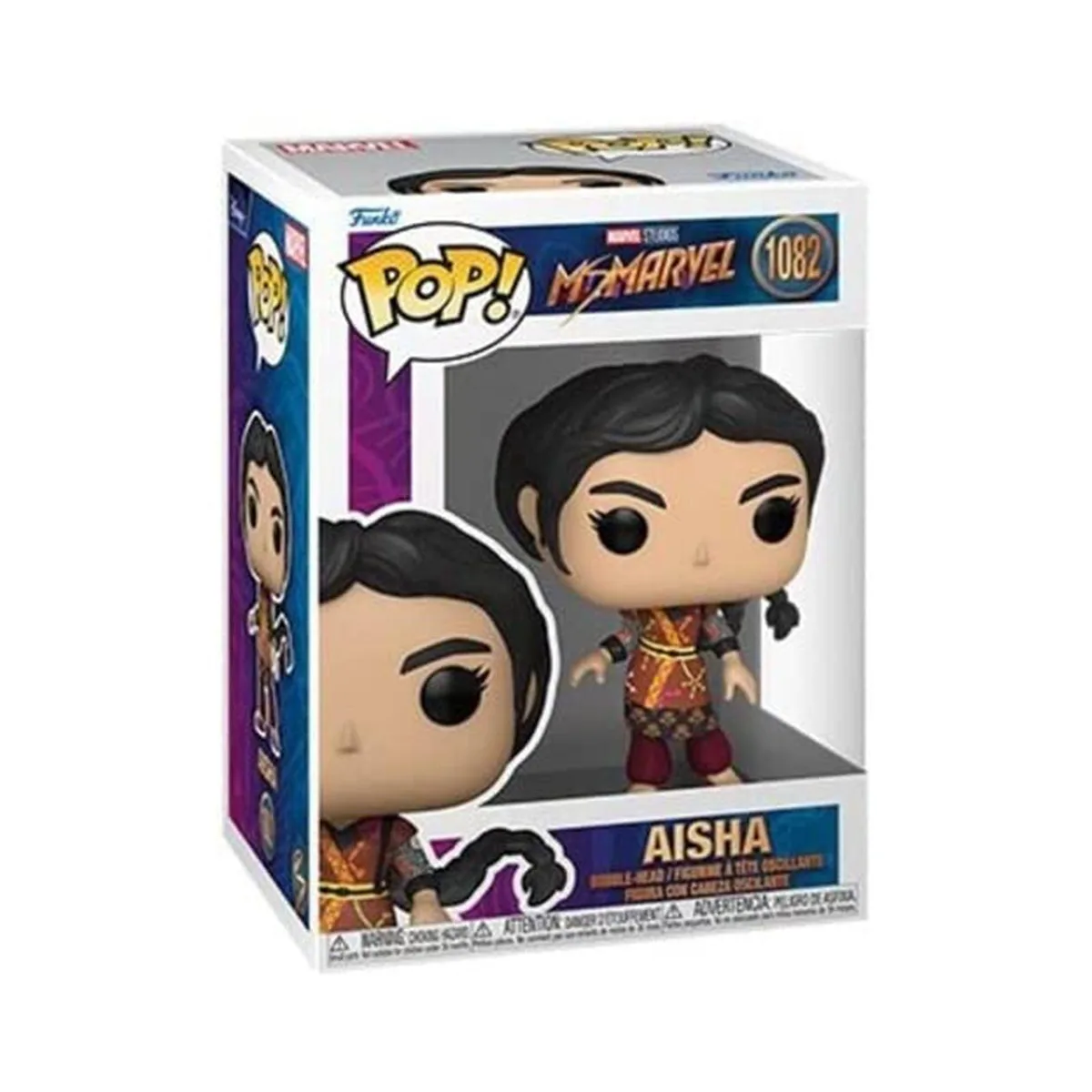 Funko Funko Marvel POP Ms Marvel Aisha 3.75" vinyl action figure — product photo