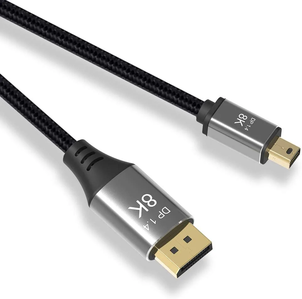 CableDeconn CableDeconn B0305-8K-3M Mini DisplayPort to DisplayPort 8K Cable 9.9FT — product photo