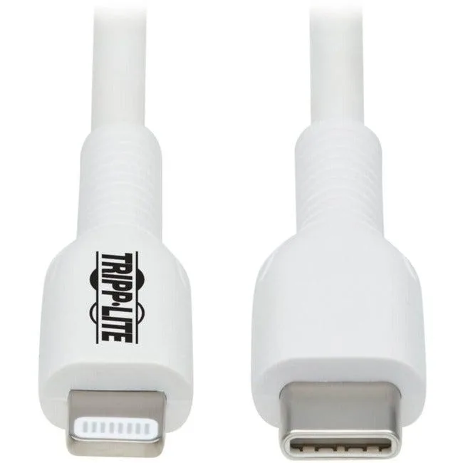 Tripp Lite Tripp Lite Safe-IT M102AB-02M-WH Lightning to USB-C Cable — product photo