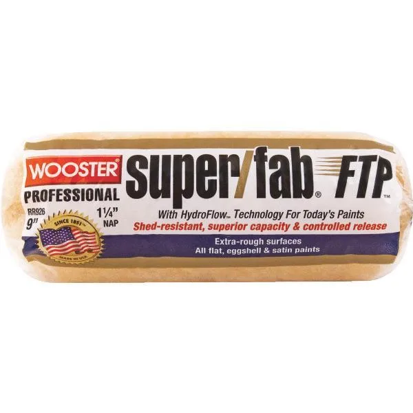 Wooster Brush Company Wooster Brush Company R243-9 Paint Roller Cover 9 in 1-1/4 in Nap Knit Fabric — product photo