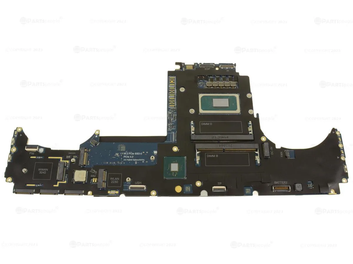 DELL DELL Precision 7760 Motherboard Core i7-11800H 2.3GHz N0J1X — product photo