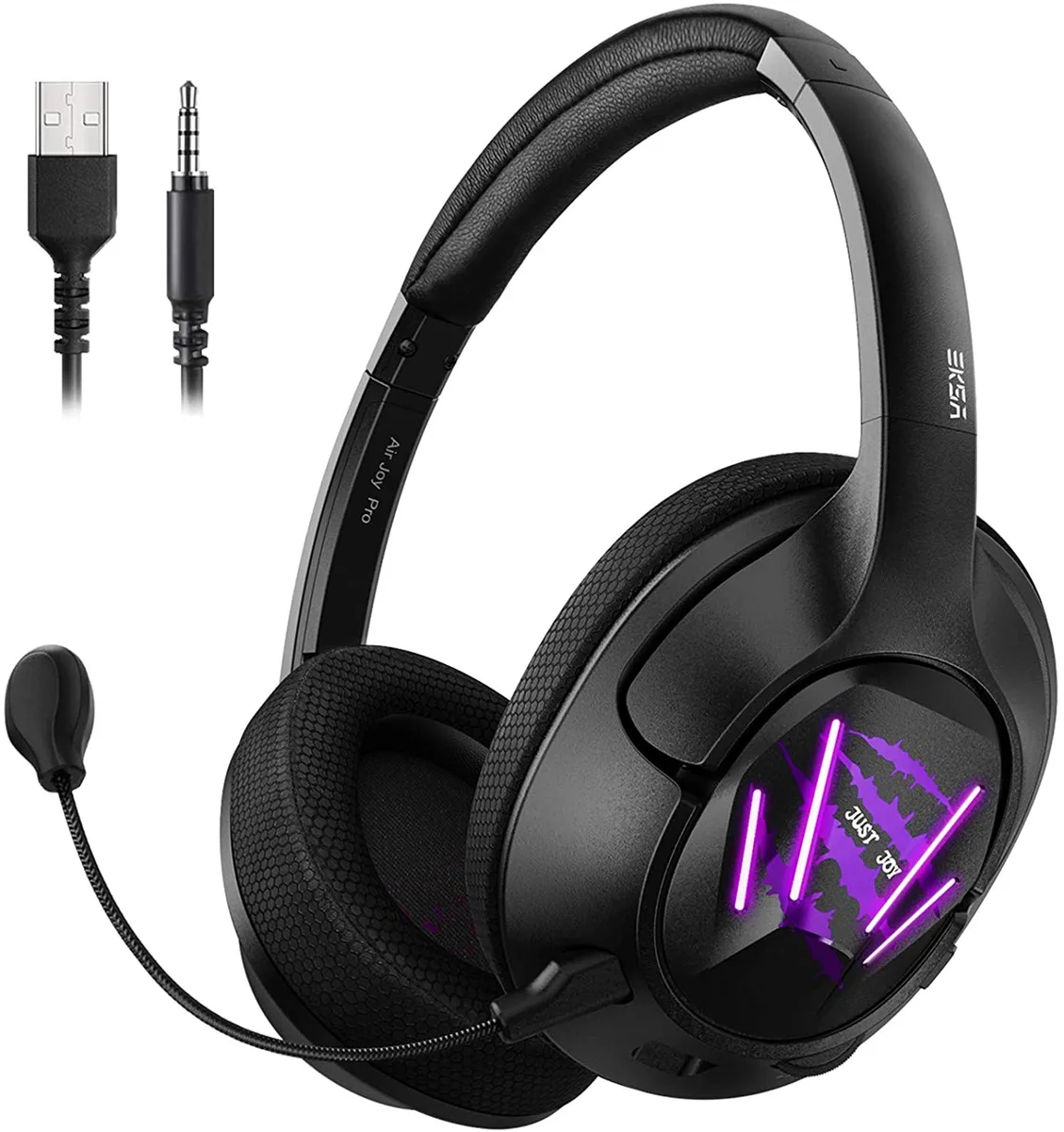 Corn Electronics Corn Electronics USB Gaming Headset 7.1 Purple 40mm 160g — product photo