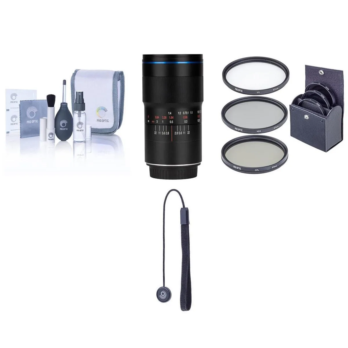 Venus Optics Venus Optics Laowa 100mm f/2.8 2x Macro APO Canon EF 67mm Filter Kit — product photo