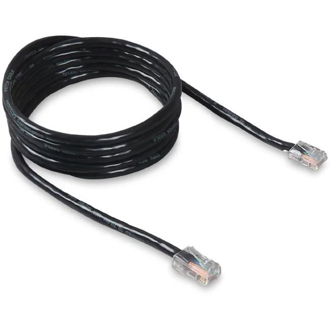 Belkin Belkin A3L781-10-BLK Cat 5E network ethernet cable 10 ft black — product photo