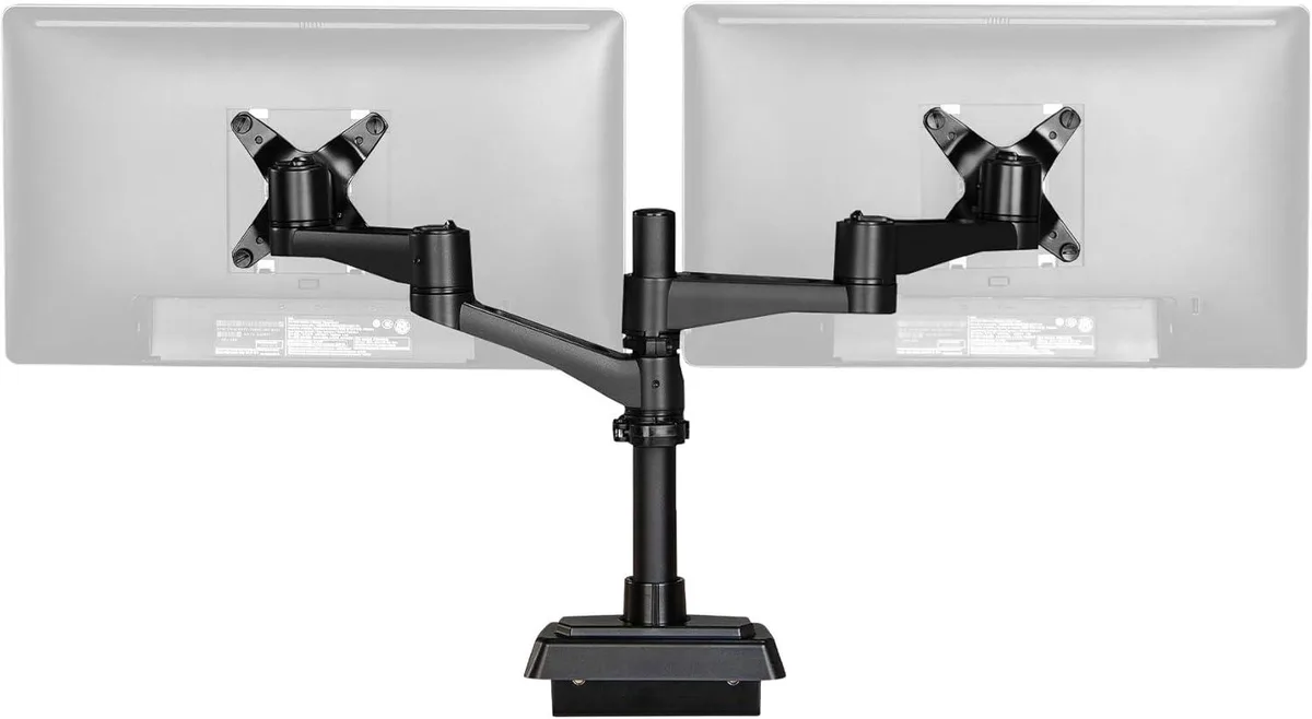 PISKEKAT PISKEKAT Dual Monitor Arm 180° VESA 75/100 27" 19.8 lbs — product photo