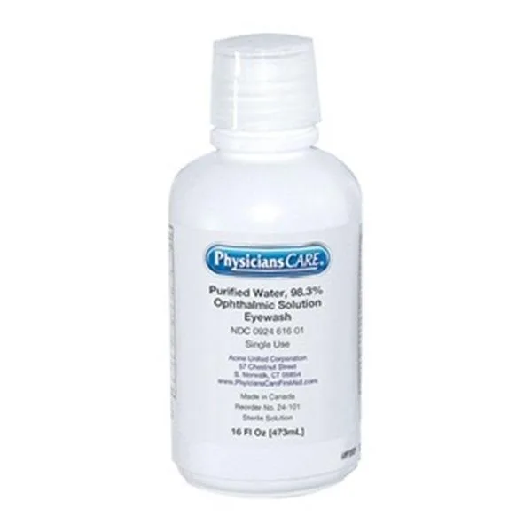 PhysiciansCare PhysiciansCare 24-101G First Aid Eye Wash Bottle 16 oz — product photo