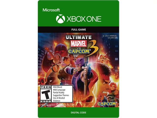 Capcom Capcom G3Q-00271 Ultimate Marvel vs Capcom 3 Xbox One downloadable game — product photo