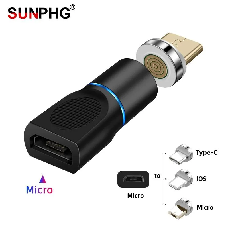 Defendwe Defendwe Micro USB Magnetic Adapter Set 20×11×6.5 mm 10 tips — product photo