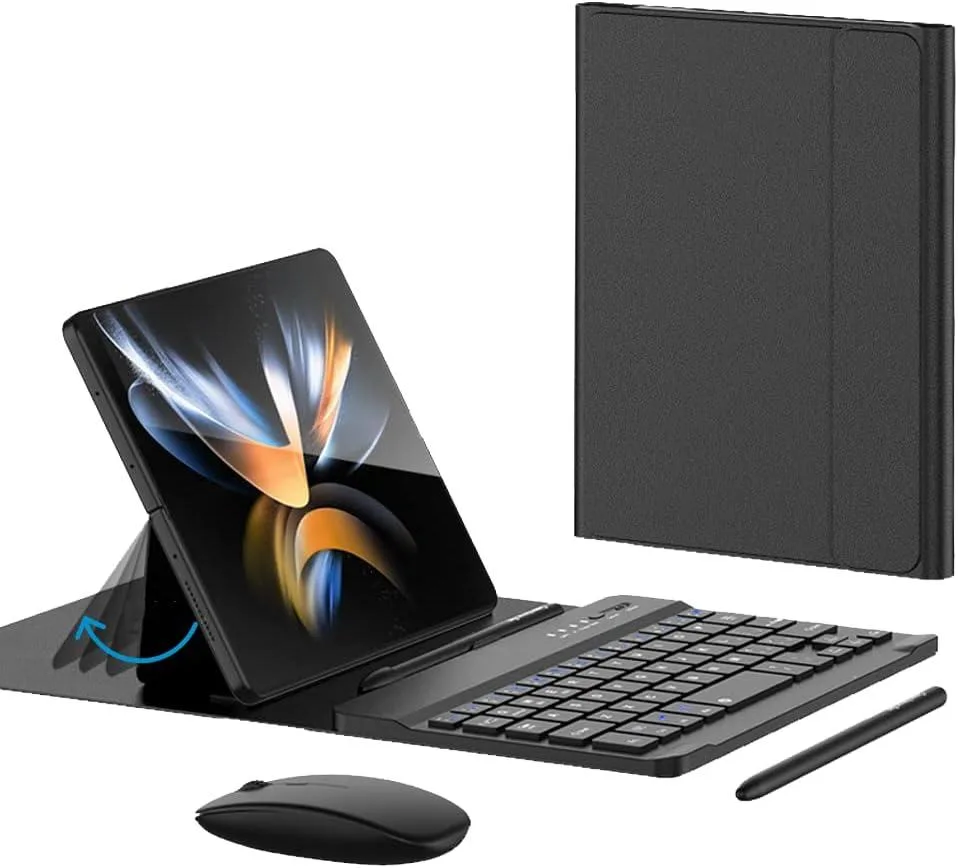 Werleo Werleo Keyboard Case with Mouse & Pen for Fold 5/4/3/2 & Pixel Fold — product photo