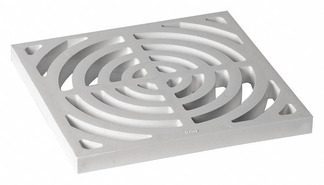 OATEY OATEY 42753 PVC Floor Sink Full Top Grate bathware — product photo