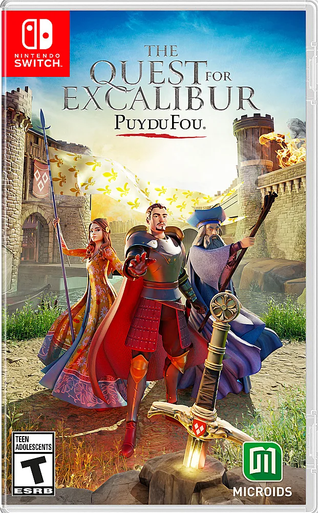 Maximum Games Maximum Games 12319 The Quest for Excalibur Puy du Fou Nintendo Switch Video Game — product photo