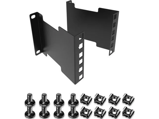 LORDWORLD LORDWORLD 2U Rack Depth Extender 4.4 Inch Deep 20/90 lb Capacity — product photo