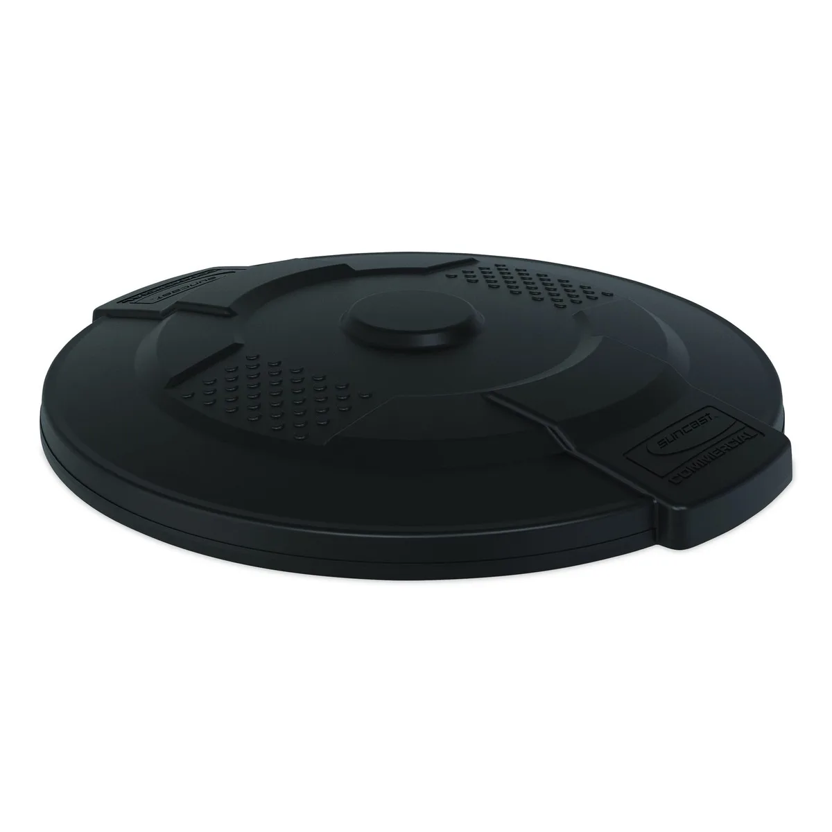 Suncast Corp. Suncast Corp. 32 gal Flat-Top Trash Can Lid Black 22.22 — product photo